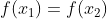 f(x_1)=f(x_2)